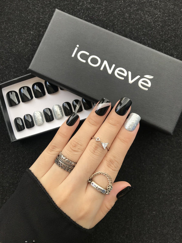 Iron Black - Glossy Carré