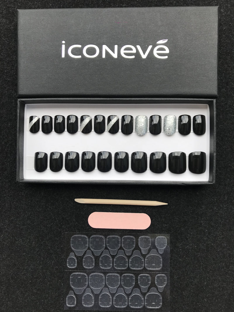 Iron Black - Glossy Carré