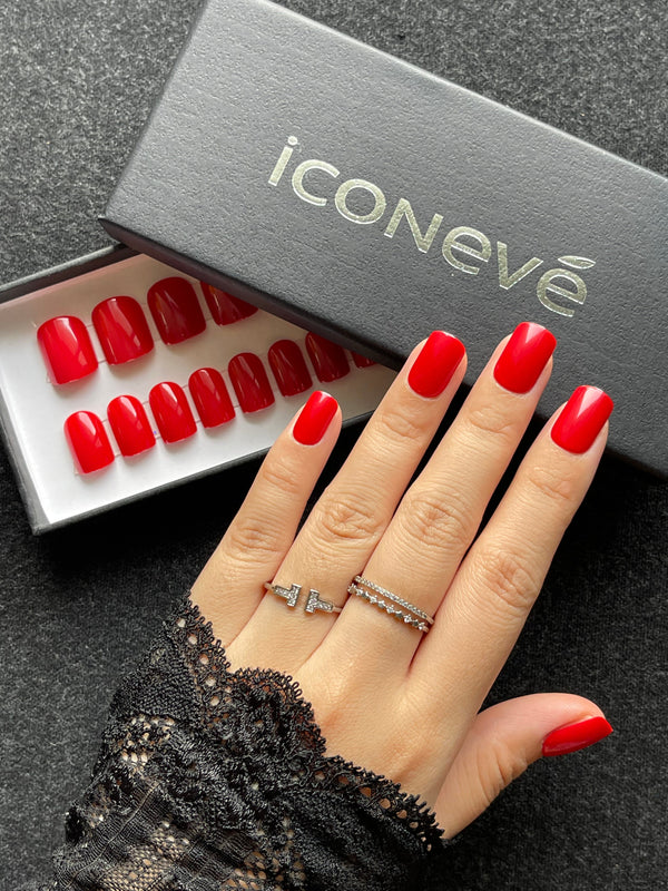 Scarlet Red - Glossy Carré