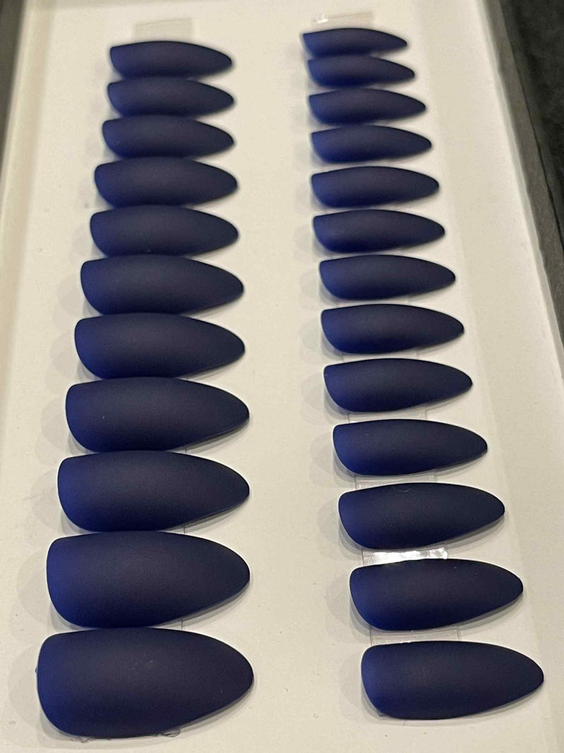 Midnight Blue - Matte Amande