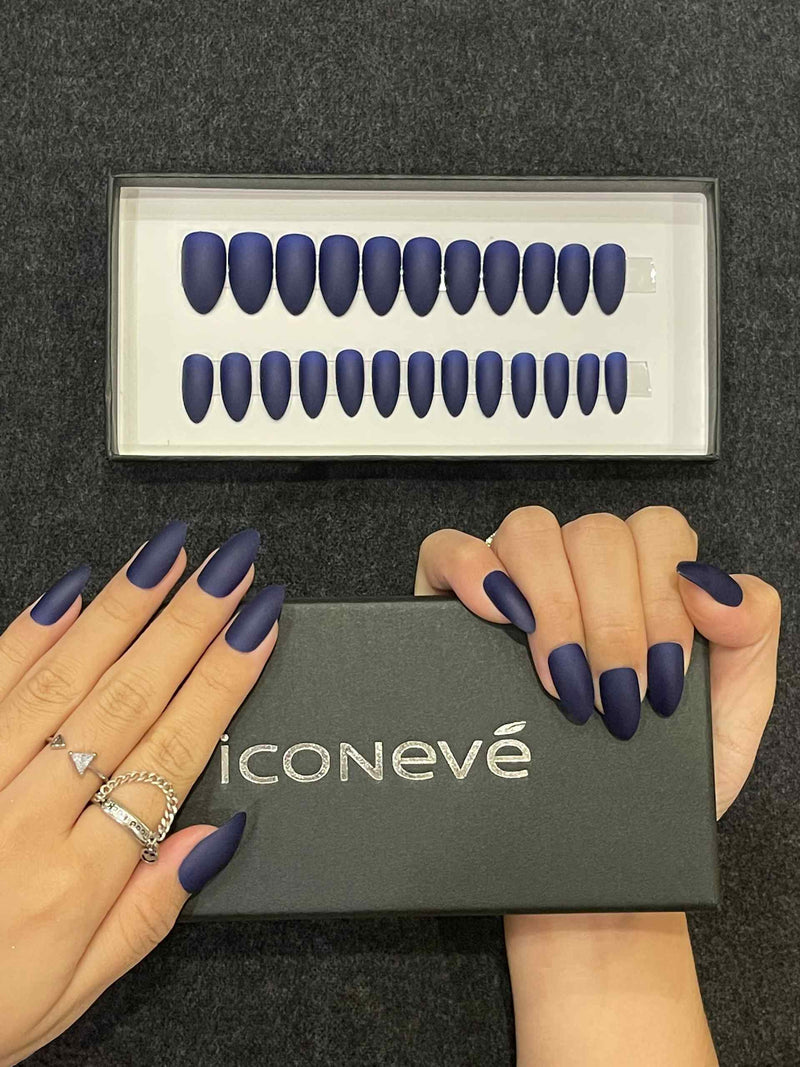 Midnight Blue - Matte Amande