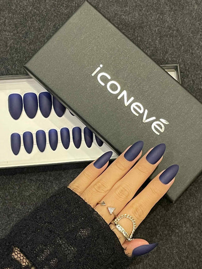 Midnight Blue - Matte Amande