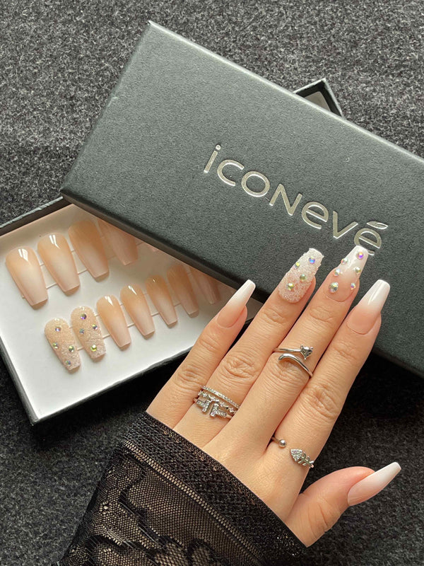 Light Orange - Strass Coffin