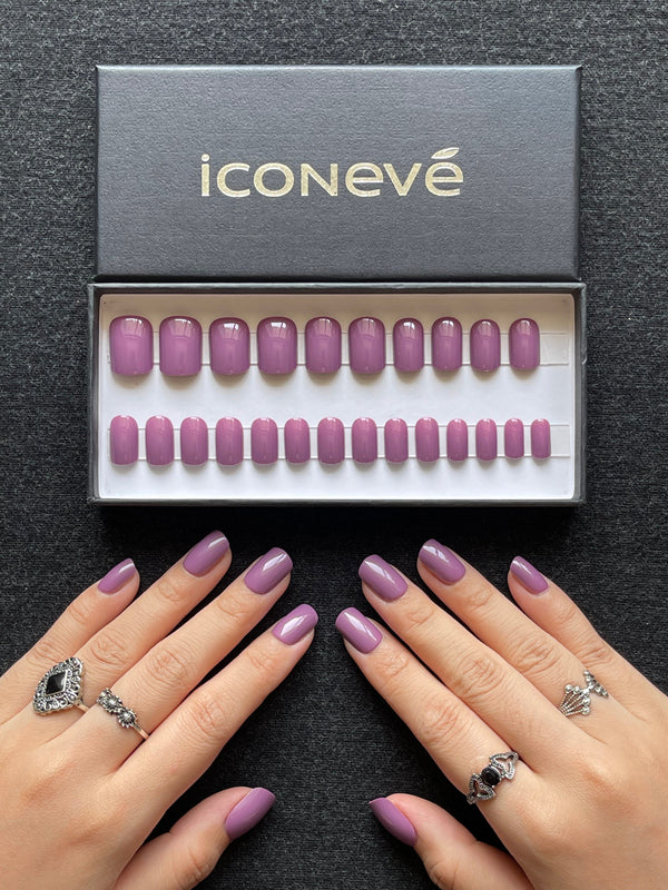 Light Plum - Glossy Carré