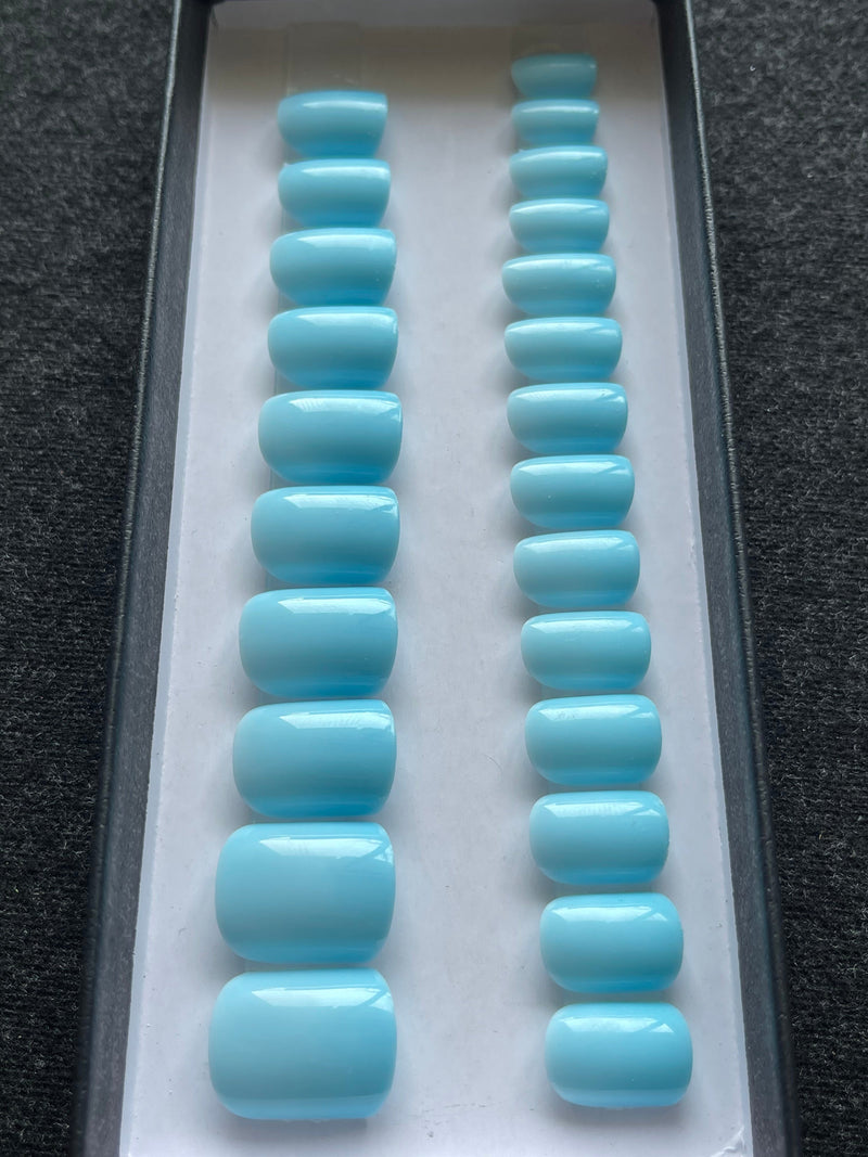 Fountain Blue - Glossy Carré