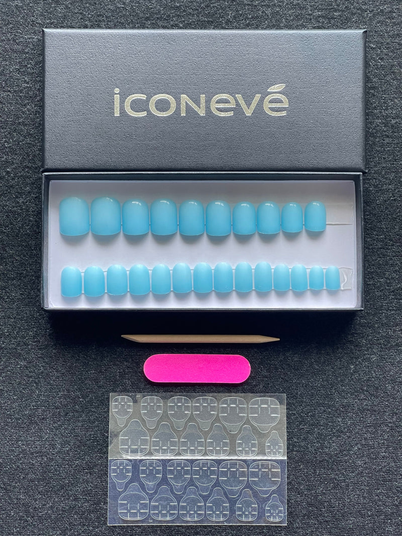 Fountain Blue - Glossy Carré