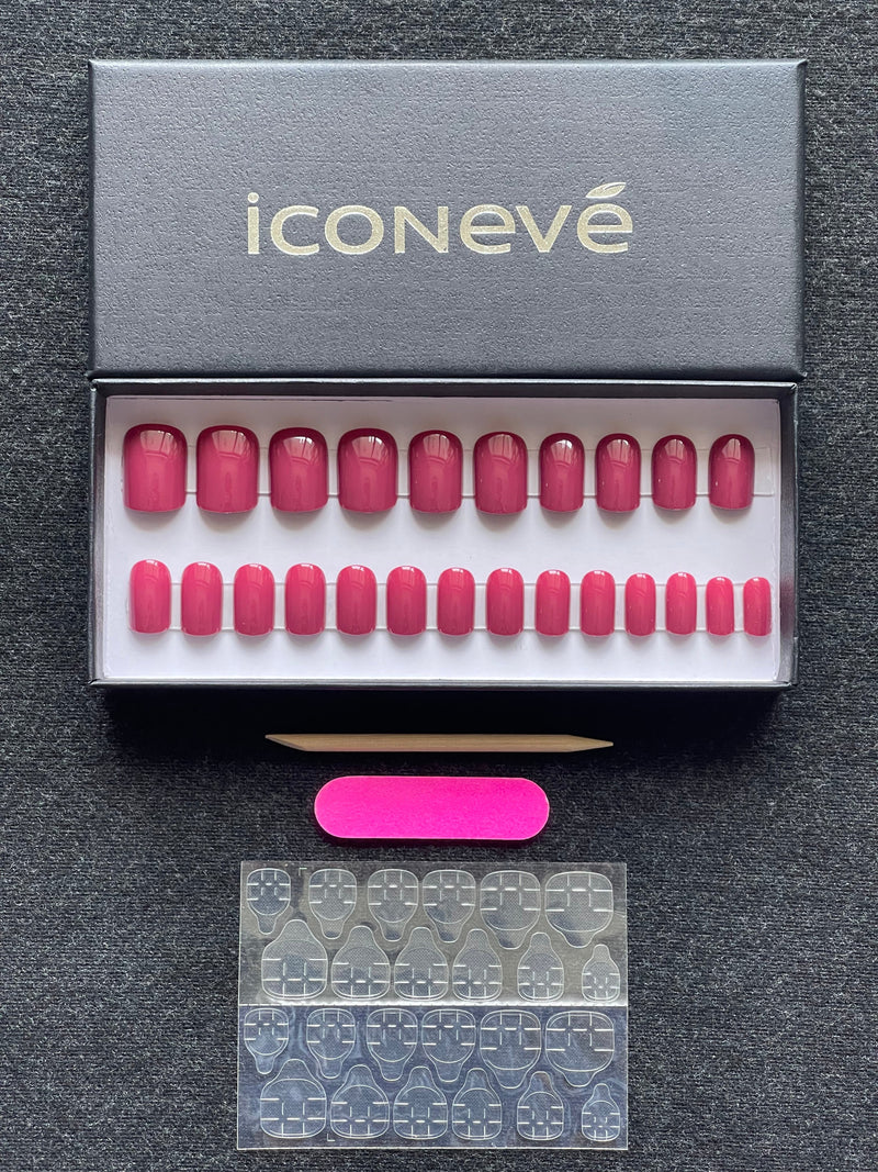 Raspberry  - Glossy Carré