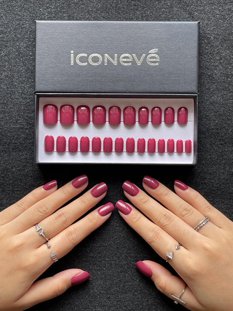 Raspberry  - Glossy Carré