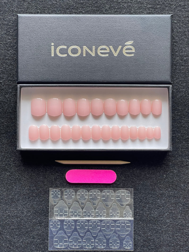 Pale Pink - Glossy Carré