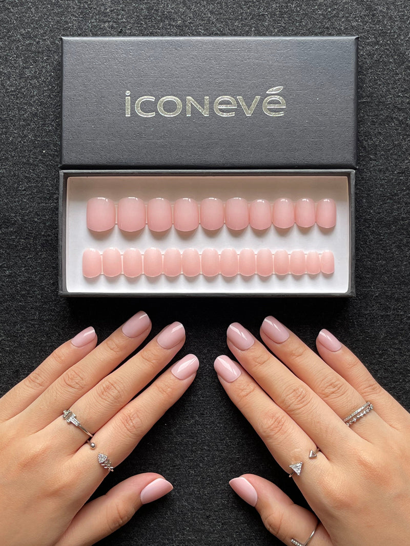 Pale Pink - Glossy Carré