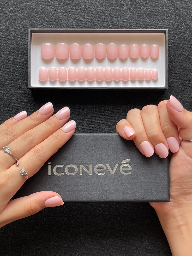 Pale Pink - Glossy Carré