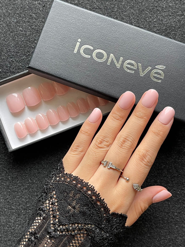 Pale Pink - Glossy Carré