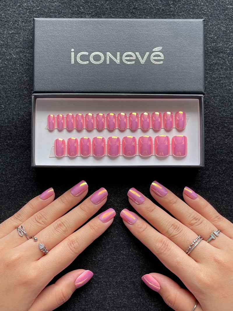 Rose Shadow - Glossy Carré