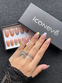 Colored French - Glossy Amande