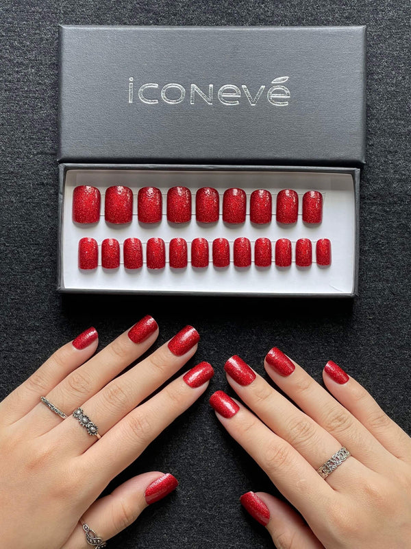 Christmas Glitter - Glossy Carré