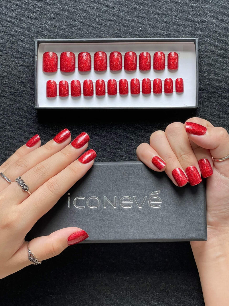 Christmas Glitter - Glossy Carré