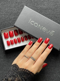 Christmas Glitter - Glossy Carré